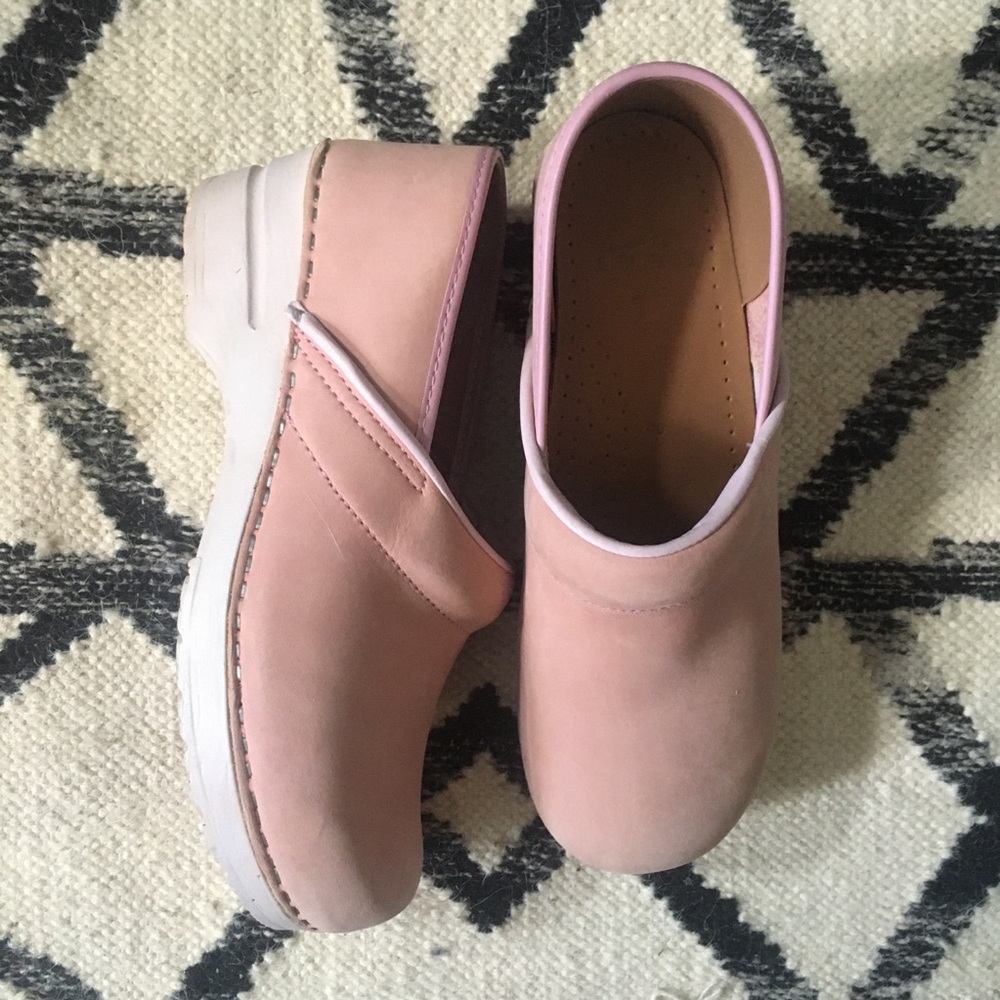DANSKO pink clogs size 40